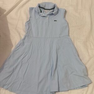 Girls Lacoste polo dress